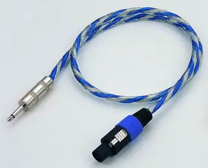 Cable XLR hembra de alta calidad para auriculares, Cable de Audio Mono XLR, micrófono OFC