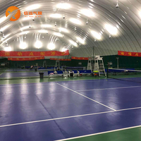 Dôme gonflable de haute qualité, dôme gonflable à air, membrane gonflable à air, stade sportif pour le tennis, dôme sportif
