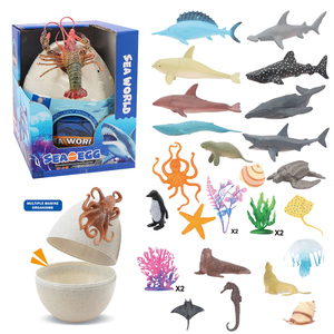 Con hierba coralal plástico mar animal juguete <span class=keywords><strong>sorpresa</strong></span> en <span class=keywords><strong>huevo</strong></span> <span class=keywords><strong>grande</strong></span> - Product Image 1