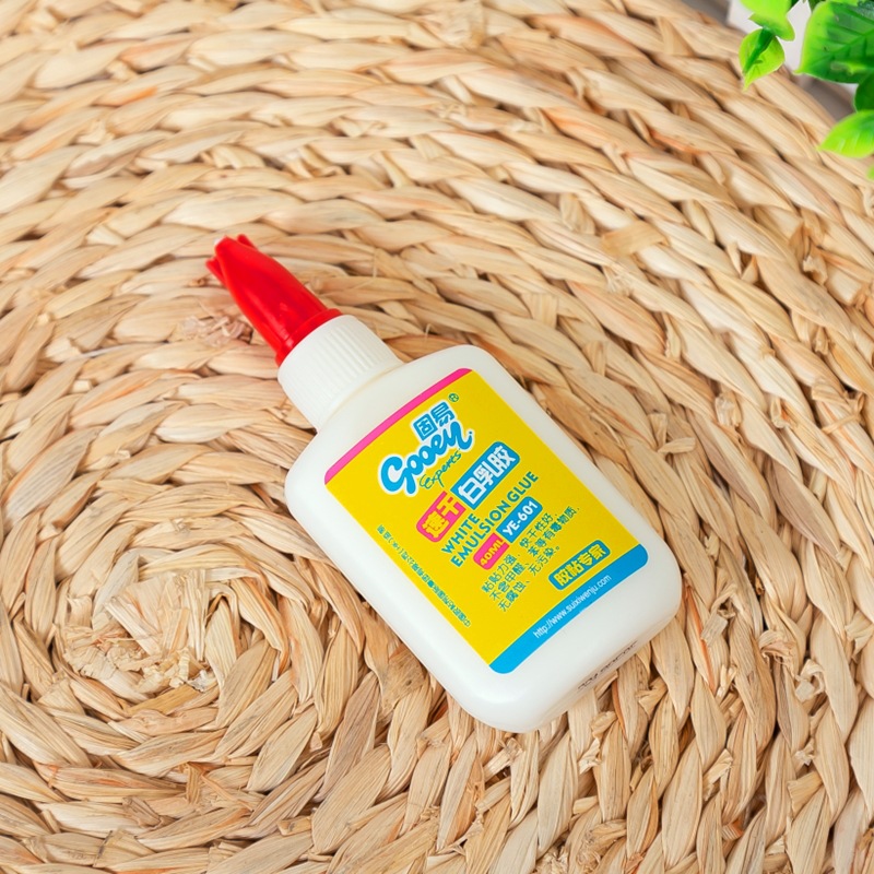 Прямая продажа с фабрики 40 мл белый латекс быстрое высыхание белый латексный клей детей руководство "сделай сам"