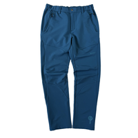 Pantalon formel pour homme de haute qualité, bleu, tissé, en polyester et élasthanne, extensible, coupe-vent, imperméable, séchage rapide, pour l'extérieur