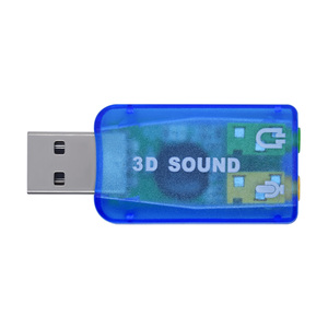 Wgzx Mini Bên Ngoài USB Để 3.5Mm Mic Headphone Jack Stereo Tai Nghe 3D Card Âm Thanh Bộ Chuyển Đổi Âm Thanh Mới Giao Diện Loa Cho Máy Tính Xách Tay - Product Image 4