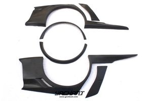 ใยแก้ว FRP 2006 2007 <span class=keywords><strong>Lancer</strong></span> <span class=keywords><strong>Evolution</strong></span> <span class=keywords><strong>9</strong></span> VOL vtx สไตล์ไซเบอร์ + แผงบังโคลนหลัง30มม. พร้อมเปลวไฟสำหรับ EVO <span class=keywords><strong>9</strong></span> - Product Image 4