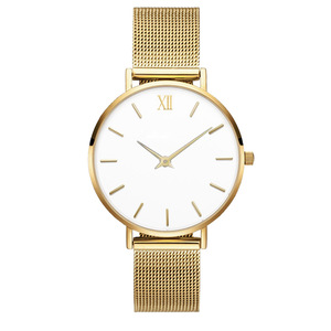 <span class=keywords><strong>Montre</strong></span>-bracelet pour <span class=keywords><strong>femme</strong></span> de haute qualité, simple, minimaliste, <span class=keywords><strong>fine</strong></span>, en acier maillé, <span class=keywords><strong>montre</strong></span> tendance pour filles - Product Image 3