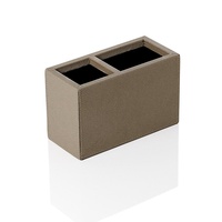 Boîte de rangement de bureau tapis de souris porte-crayon tissu en cuir PU fournitures de bureau et ensemble d'accessoires organisateur de bureau pour bureau