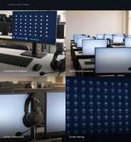 Solution complète de laboratoire linguistique : Terminal Cloud, Mini PC, Moniteur commercial, Casque audio, Logiciel d'enseignement interactif