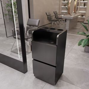 Modern Stainless Steel Hair Salon <b>Tool</b> Cabinet and Cart Commercial Salon Furniture - Product Image 6