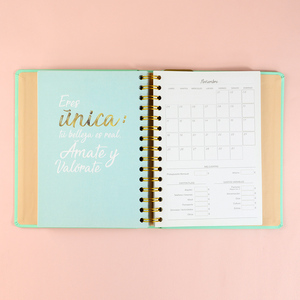 Cuaderno de encuadernación en espiral oculto personalizado, diario de Estudiante, cuaderno de actualización de tapa dura, diarios y planificadores - Product Image 2