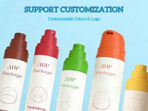 Ensemble de flacons cosmétiques en plastique personnalisés 50 ml 150 ml, sérum, <span class=keywords><strong>mousse</strong></span> nettoyante essentielle, flacon pulvérisateur, flacon pompe pour lotion, ensemble d'emballages pour soins de la peau - Product Image 5