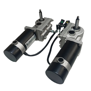 영구 자석 250W 방수 <span class=keywords><strong>DC</strong></span> 24V 브러시 모터 4500RPM 및 1:32 감속비 전동 휠체어용 - Product Image 2