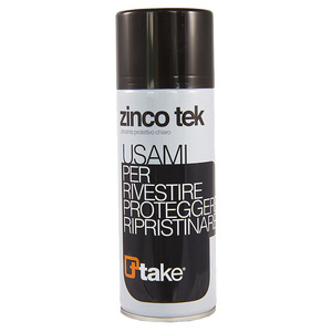 Recubrimiento Protector Transparente Zinco Tek 400 ml para Protección y Restauración de Metales - Product Image 1