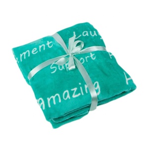 Quà Tặng Lông Cừu <span class=keywords><strong>Flannel</strong></span> In Tùy Chỉnh Ôm Mềm Mại Chăn Ném Chữa Bệnh - Product Image 1