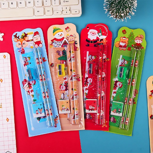 מתנה לחג המולד בחזרה לבית הספר נייר סט מתנה ניידת לילדים בבית הספר היסודי - Product Image 6