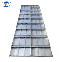Coffrage en aluminium H&F, panneau plat, taille réglable, conception réutilisable, crée des façades en béton sans joint pour l'extérieur résidentiel