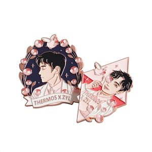 Pins de Solapa Personalizados en 3D y 2D, de Aleación de Zinc, con Diseño de Dibujos Animados, para Promoción, Diseño Gratuito, Precio de Fábrica - Product Image 4