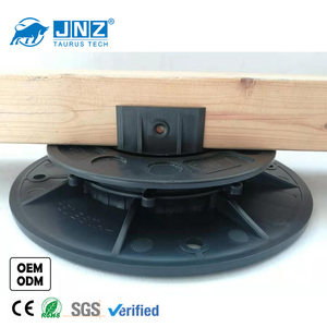 塑料可调节耐用调平板，用于户外可调节甲板铺垫支撑，高架地板 - Product Image 1