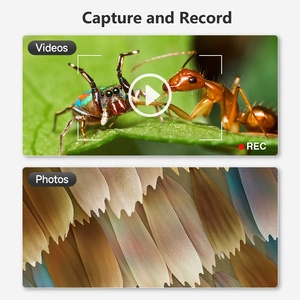 Microlong X6D Digital Electron Android/iOS Mobile Repair 1600x Magnification 1920x1440 Resolution LCD Display 8 LED X6D Microsco - Product Image 3