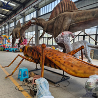 Statue d'insecte de Simulation réaliste d'insecte de grande taille de haute qualité modèle animatronique criquet pour l'affichage d'exposition