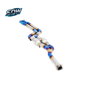 Système d'échappement haute performance pour <span class=keywords><strong>BMW</strong></span> 1M Coupé <span class=keywords><strong>E82</strong></span> <span class=keywords><strong>M135i</strong></span> M140i M235i M240i M3 M4, échappement cat-back en alliage de titane - Product Image 4