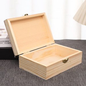 Caja de almacenamiento de madera con tapa abatible de 9 cm x 8 mm de grosor para joyas, aceites esenciales, perfumes, organizador de escritorio - Product Image 3