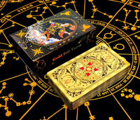 Jeu de cartes de tarot vintage gothique pour adultes - Esthétique Dark Academia, cartes Oracle en papier écologique, vente en gros, sorcellerie