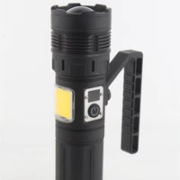 Lampe torche tactique puissante en alliage d'aluminium LED de type C 50W pour le camping et la chasse en plein air, vente en gros