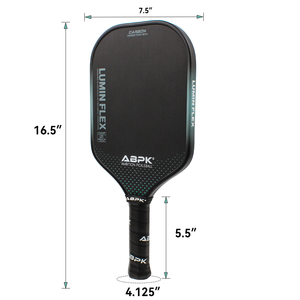 <span class=keywords><strong>Raquette</strong></span> de pickleball ABPK Lumin Flex approuvée USAPA PBCoR.43, noyau en mousse forgée en carbone, 16 mm, pour les tournois - Product Image 4