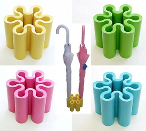 Supporto per <span class=keywords><strong>portaombrelli</strong></span> in silicone resistente di alta qualità su misura per risparmiare spazio all'ingrosso - Product Image 3