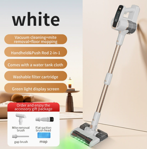 Aspirateur balai sans fil portatif HEPA léger à batterie, aspiration 200+ AW, autonomie 30-60 min pour sols et tapis domestiques - Product Image 3