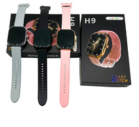 Jam Tangan Pintar H9 Layar IPS Tahan Air IP67 2-in-1 Smartwatch Olahraga untuk Pria & Wanita