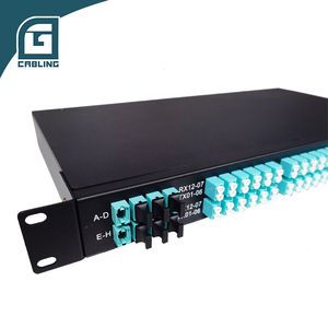 แผงแพทช์ไฟเบอร์ออปติก Gcabling FTTH ความหนาแน่นสูง 96 คอร์ 96 48 SC LC MPO 8 คอร์ พอร์ต ODF แผงแพทช์ไฟเบอร์ออปติก 96 คอร์ พอร์ต <span class=keywords><strong>Fo</strong></span> Coulissant - Product Image 1