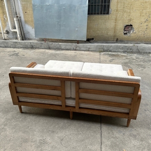 Divano <span class=keywords><strong>in</strong></span> <span class=keywords><strong>legno</strong></span> massello nordico soggiorno seduto divano letto moderno semplice - Product Image 4