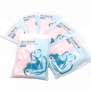 Sabuk pemantauan hati janin wanita hamil, ikat pinggang kehamilan, karet elastis bisa disesuaikan, sabuk CTG, bebas lateks, 6*130cm - Product Image 5