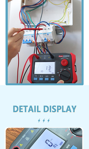 בודק מפסק פחת דיגיטלי FUZRR FR9032, בודק לולאת מתח - Product Image 4