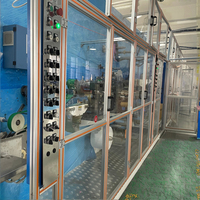Ligne de production entièrement automatique à grande vitesse de serviettes hygiéniques féminines avec composants PLC, machine de découpe 400-600 pièces/min, 380V 100KW