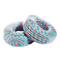Cable Retorcido Ignífugo WDZBN-RYJS 2*1.5mm 16AWG XLPE LSZH para Alarma contra Incendios, IEC 60332 300/500V, Flexible, Señal de Seguridad