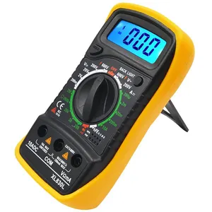 Multimeter Digital XL830L Portabel Presisi Tinggi Tampilan Digital Universal Strap Backlight Meteran Listrik