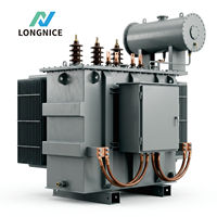 Transformateur immergé dans l'huile monophasé et triphasé 10 kV 100 kVA 500 kVA 10 % 5 % surdimensionné 50/60 Hz