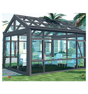 <span class=keywords><strong>Solarium</strong></span> en verre patio maison boîtiers préfabriquée salons terrasse clos de patio en aluminium boîtier - Product Image 5