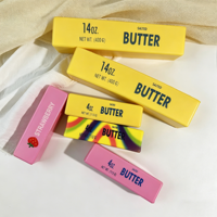 Nouveauté : Jouet anti-stress réaliste en forme de bâton de beurre en PU, à montée lente, pour enfants, cadeau
