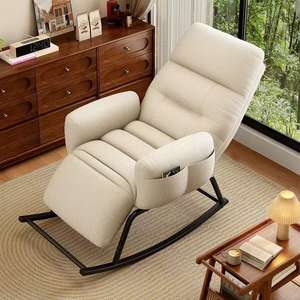 120X60X50CM Chaise longue Chaise de bureau Ménage Loisirs Peut s'allonger et s'asseoir Double usage <span class=keywords><strong>Midi</strong></span> Pause Chaise longue Canapé simple - Product Image 3