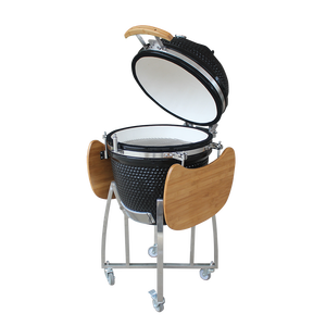 AUPLEX Barbecue fumoir pliable en métal de haute qualité de 21 pouces, <span class=keywords><strong>mini</strong></span> chariot portable, cuisson en intérieur sans fumée, cuisson des aliments à domicile - Product Image 3