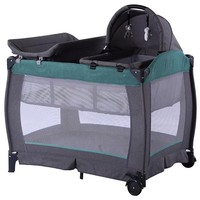 Lit bébé pliable en maille respirante, berceau cododo, parc pour enfants, lit bébé portable avec auvent pare-soleil pour la maison