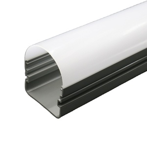 Dış aydınlatma için özel su geçirmez ekstrüzyon plastik difüzör PC LED ışık kapak - Product Image 1