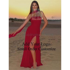 Nouvelle robe de soirée longue et élégante en forme de A, avec des détails en perles et des paillettes, fabriquée en Chine - Product Image 3
