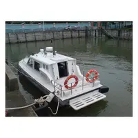 8.5M صغير سريع قارب من ألياف الزجاج قارب للبيع قارب إنقاذ الدورية الساحلية