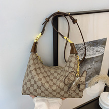 <span class=keywords><strong>Sac</strong></span> bandoulière rétro grande capacité, personnalisé, décontracté, avec large sangle, imprimé et tendance - Product Image 3