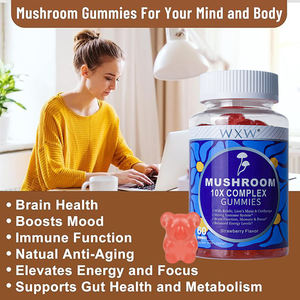 OEM Customized Mushroom <b>Gummies</b> Memory and Focus Nutrition Supplement Mushroom Gummy Candy - Product Image 5