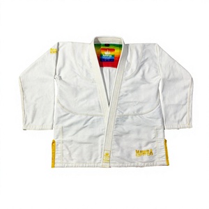 IBJJF Approved BJJ Gi Unisex Brazilian Jiu Jitsu Uniform Durable Pearl <b>Weave</b> Kimono Training Front Logo Quick Dry Customizable - Product Image 2
