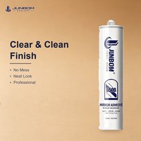 Adhésif silicone monocomposant à faible odeur pour fixation de miroirs revêtus de cuivre, vente en gros, fourniture d'usine, modèle 6500 0